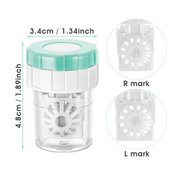 6pk - Mini Contact Lens Washer Case - Picture 4 of 13